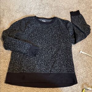 Tek Gear Men's Dark Patterned Crewneck Sweater